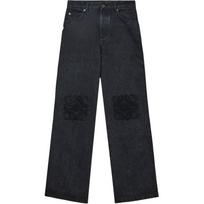 LOEWE Anagram Baggy Jeans H526Y11WA4-1100 46 black