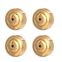 4PCS Dics Earring Backs for Studs Heavy Earrings Earring Backs for Droopy Ears Push Pierced Stainless Steel Earring Plug auksas