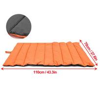 Portable Pet Mat Cat and Dog Mat Outdoor Waterproof Dog Beds for with Storage Carry Bag Outdoor Camping Easy To Clean Mat orange