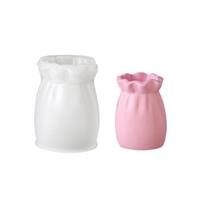 Creative Silicone Vase Mold For DIY Resin Art Projects Jewelry Making Mold Ideal For Individualized Gifts And Decorations S white