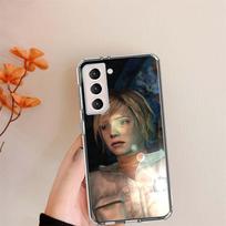 Games S-Silent Hill Clear Phone Cases for Samsung S26 Ultra Galaxy S25 Edge S24 S23 FE S21 Plus S20 S22 S10 Cover Patterned Comp Samsung S21 black