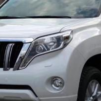 Toyota Corolla CROSS (21-26) Smoked Transparent Headlight Film - TPU Photochromic Black
