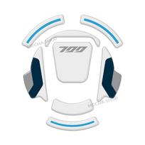 CFMoto 700MT ADV 2025 Motociklo Bakelio Lipdukai 3D Gelio Epoksidinės Dervos Lipdukai Priedai white