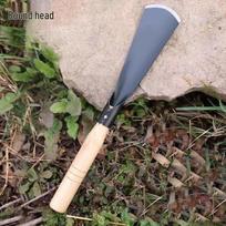 Three-Piece Gardening Tool Set for Succulents and Bonsai: Small Shovel, Iron Spade, and Mini Rake for Home Potted Plants. gray