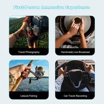 Neck Phone Holder Magnetic Neck Mount for Phones Hands-Free Chest Stand Vlog Video Recording Compatible with IPhone Android Phones gray
