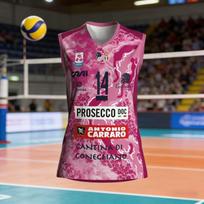 Best-selling Volleyball Jersey for 2026 - 3D Printed Design, Breathable and Moisture-wicking, Suitable for Family Wear L pink