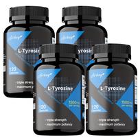 Airboy - 1500mg L-Tyrosine Supplement - Brain Health 120*4