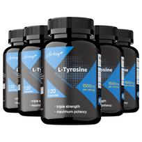 Airboy - 1500mg L-Tyrosine Supplement - Brain Health 120*5