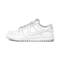 Nike Dunk Slanted Boat Shadow, Small Flower Leather Slip Resistant Abrasion Resistant Slip Resistant Abrasion Resistant HF0023-100(Team676-) 36.5 white