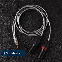 4.4 3.5 2.5mm male to dual 3 pin xlr balanced for zx300a nw wm1A hiby fiio lriver Microphones Speakers Sound Consoles Amplifier
