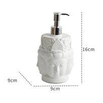 Buddha Head Dispenser Sculpted with Pump Compact for Sink balta