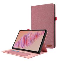 Case For Coque Lenovo Tab Plus 2024 Case Soft Cowboy Stand Flip Cover For Lenovo Tab Plus 11.5 tb351fu / Xiaoxin Pad Studio Case Xiaoxin Pad Studio rožinė raudona spalva