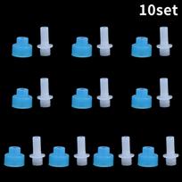 10 Sets Refill Dispensing Tool Perfume Bottle Transfer Adapter Horn Mouth Nozzle Connector For Travel Perfume Collectors one size