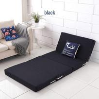 Sponge Folding Tatami Nap Mat - Japanese Style, Single Floor or Office Use 60cm x 200cm x 5cm gray