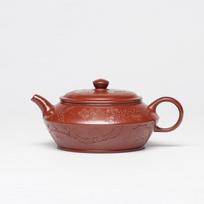 220ml Boutique Yixing Purple Clay Teapots Handmade Plum Blossom Pot Raw Ore Dahongpao Mud Kettle Zisha Tea Set Ornaments Gifs brown