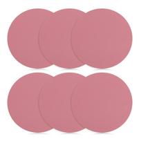 Round Non-slip Waterproof Self-adhesive Tile Stickers for Bathroom and Kitchen 8*8cm (6 pieces) skaidri