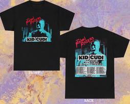Hot Kid Cudi THE REBEL RAGERS TOUR 2026 T-shirt NZ942 L blue