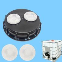 Vented Cap IBC Tank Cover Plastic Chemical Drum Cap New Dustproof Cover  Liquid Storage Equipment DN150 white