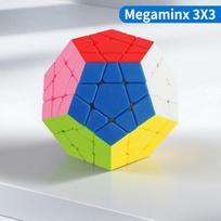 Sengso Megaminx 6X6 Greičio kubas, Be lipdukų dodekaedro dėlionės kubas, Didelio sunkumo smegenų mankšta suaugusiems ir paaugliams kubistams