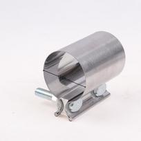1 vnt. tvirtas nerūdijančio plieno išmetimo vamzdžio spaustukas - 40/45/50/53/55/57/60/63 mm universalus jungiamasis žiedas Automobilio priedai 55mm gray