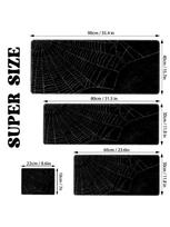 Spider Web Mouse Pad Large Computer Office Game Table Mat 90x40 Xxl Rubber Nonslip Stitched Edge Keyboard Mats Long Desk Pads 900X400X2MM