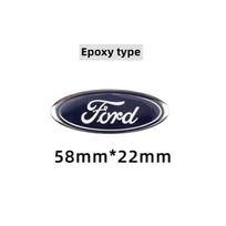 Automobilio vairo logotipas, emblema, lipduko apdaila Ford Focus Kuga Fiesta Edge Explorer Escape Ecosport Mondeo Fusion e142 Ranger Roush