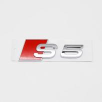 3D ABS Juodo Chromo Galinės Bagažinės Raidės Ženklelis Emblema dgrb6 S8 Sline S6 C7 S5 S4 B9 S7 S3 8V Motorsport Tiuningavimo Aksesuarai