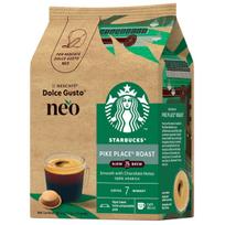 NESCAFÉ Dolce Gusto NEO Starbucks Pike Place Roast Popierinės Kavos Kapsulės 12 Kapsulių Tik Dolce Gusto NEO Mašinai blue