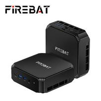 FIREBAT A6 Mini PC AMD Ryzen 7 7735HS 16GB LPDDR5 512GB SSD Radeon 680M Windows11 Pro WiFi6 2.5G Triple Display Gaming PC