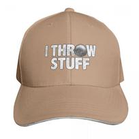 I Throw Stuff Shot Put Athlete Funny Throwing Lover Gift Baseball Cap Men Women Casual Summer Sport Sun Cap