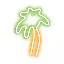 Neolia Palm dekoratyvinis LED neoninis šviestuvas