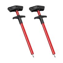 2Pcs Squeeze Out Fish Hook Remover Tool Fishing Hook Separator Aluminum Unhook Extractor Fish Dehooker Fishing Accessory S