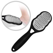 Foot files, Stainless Steel Tool Rasp Callus Remover for Wet and Dry Feet Heels Cracked new Black gray