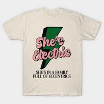 Ji yra Electric Retro Vintage 90-ųjų Oasis Grupės Marškinėliai Koncertinis Unisex Marškinėlis M white