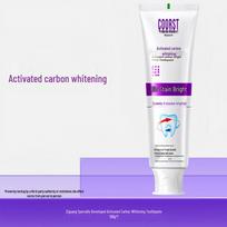 Antibacterial Whitening Toothpaste: Brightens, Removes Stains, Freshens Breath white