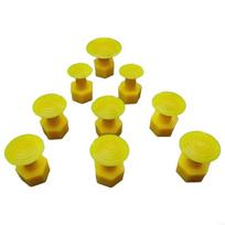 Y4UA 9pcs Dent Removal Pulling Dent Puller Dent Repair Tool Damage Removal Tool Auto Maintenance Tool geltona