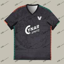 Itališko stiliaus Naujas atvykimas Venecija 3D spausdinimo futbolo marškinėliai Laisvalaikio sportiniai marškinėliai Namų išvykos suaugusiems VAIKAMS Unisex Karštas išpardavimas Viršus 5XL black