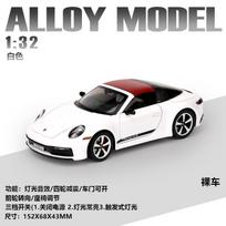 1:32 Porsche 911 Targa Gt3 Kabrioletas Roadsteris Lydinio Metalas Lietas Modelis Automobilis Namų Dekoras & Kolekcionuojami Daiktai Pomėgių Vitrina Dovanos