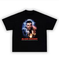 Blade Runner Harrison Ford Ridley Scott SciFi Movie 1982 T-shirt XXL black
