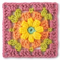 The Granny Square Flowers Card Deck: Mix and Match Designs