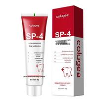 Source Yaya Shi SP-4 Whitening Toothpaste with Probiotics for Fresh Breath and Cleaning. red