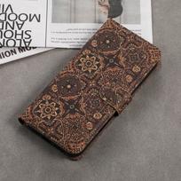 Business Leather Classical Pattern Case For Samsung Galaxy S26 S25 S24 Ultra S23 S22 S21 Plus XCover7 Pro Flip Wallet Card Cover Galaxy S22 5G white