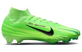 Nike Mercurial Superfly 9 FG Firm Ground Natural Grass Abrasion Resistant Breathable Soccer Shoes Men's Green FJ7186-300 40.5