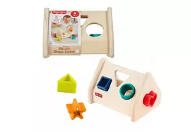 FISHER-PRICE medinis formų rūšiuoklis su silikoninėmis figūrėlėmis, JCY41