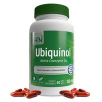 Ubiquinol 100mg 60 Softgels - Kaneka QH Reduced CoQ-10 for Health Through Nutrition 6 Boxes 60 Tablets