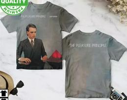 Gary Numan The Pleasure Principle 3D AOP Shirt Polyester Size S-6XL E2123 XXXL black