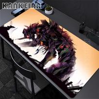 Evangelion Big Mouse Pad Hd Large Gaming Mousepad Anime Eva Extended Desk Mat Computer Keyboard Pad For Office Laptop Otaku Gift 800x400x2mm