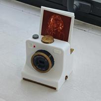 Vintage Look DIY Latte Art Camera Tool Replaceable Cards Coffee Stencil Template  Table Display