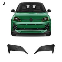 Skirta Renault 5E-Tech 2025 2026 TPU Žibintų Galinio Vaizdo Veidrodėlių B C Sienelių Dažų Apsaugos Plėvelė Skaidri Dūminė Atspari Įbrėžimams Iš Anksto Supjaustyta Lipdukas smoked headlight blue