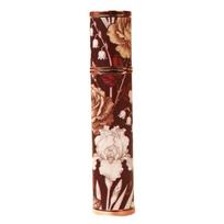 Portable 10ml Perfume Bottle Reusable Empty Atomizer Elegant Cosmetic Container  Outgoing 10ml Style 3 brown